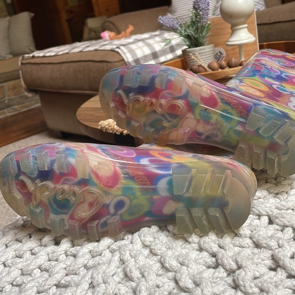 Coach Poppy Rain Boot- Size 7 - Picture 4 of 7